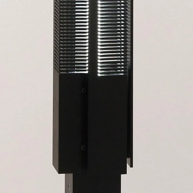 Mid-Century Modern Black Signal Column Floor Lamps by Serge Mouille, Set of 3 For Sale - Image 10 of 13