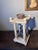 Antique White Italian Neoclassical Grand Tour Architectural Model W/ Amethyst Figure & Agate Burner For Sale - Image 8 of 14