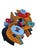 John Okulick, Large Abstract Wood Sculpture Colorful Wooden Painting John Okulick Wall Hanging For Sale - Image 15 of 18