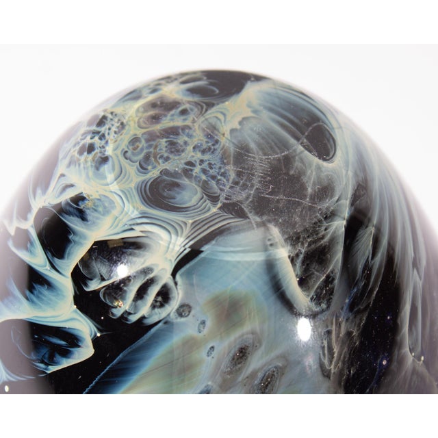 Josh Simpson 1985 Art Glass Vase For Sale In Indianapolis - Image 6 of 6