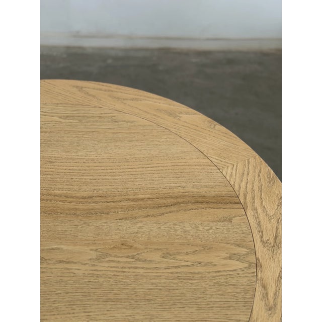Made to Order: Forma Dining Table in White Oak, 42” For Sale - Image 15 of 15