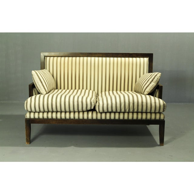 Vintage Two-Seater Sofa, Austria, 1920s For Sale - Image 4 of 15