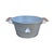 Pottery Barn galvanized metal party bucket featuring a built-in bottle opener and two carved wooden handles, circa 2001....