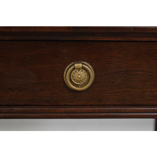 Magazine Rack End Table W. Marble Top For Sale In Philadelphia - Image 6 of 12