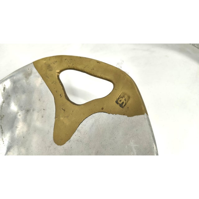 Brutalist Brutalist Tray from David Marshall, 1970s For Sale - Image 3 of 6