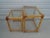 Bring a touch of island elegance to your home with this set of 2 vintage bamboo and rattan nesting end tables, inspired by...