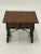 18th Century Spanish Walnut Two Drawer Side Table For Sale - Image 9 of 13