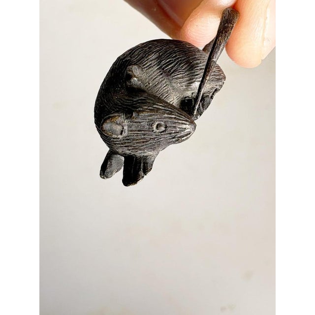 1950s Vintage Bronzes Animal Figures, France, 1950, Set of 5 For Sale - Image 5 of 11