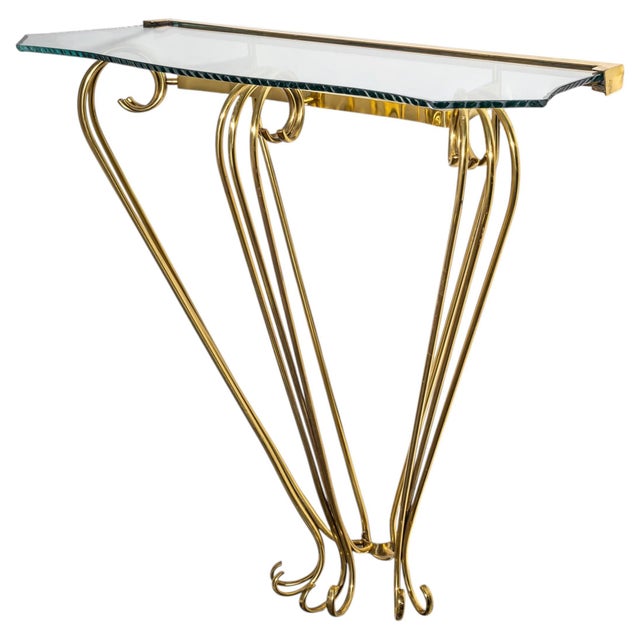 Metal Wall Console, Attributed to Pier Luigi Colli, Italy, 1950s For Sale - Image 7 of 18