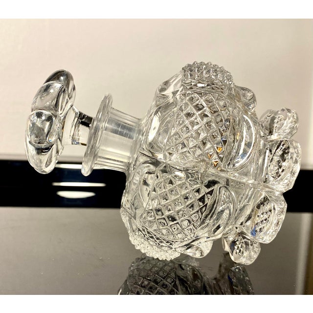 Fiamonds and Leaves Perfume Bottle from Baccarat, Early 19th Century For Sale - Image 13 of 16