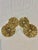 Late 20th Century Andrea by Sadek Hollywood Regency Brass Rosette Style Curtain Tiebacks - A Set of 4 For Sale - Image 4 of 8