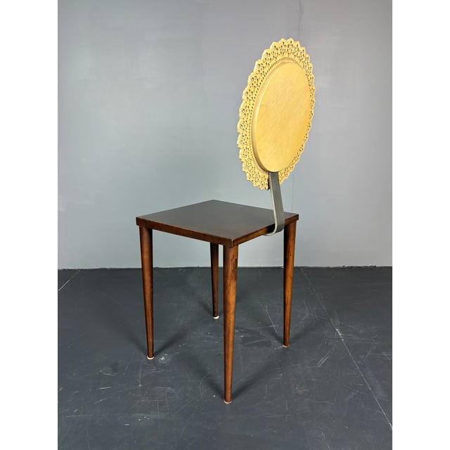 Italian Sculptural Tatlim Side Chair by Marco Mencacci for Sawaya & Moroni, 1990s For Sale - Image 15 of 18