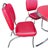 Beautiful Vintage retro dining set of a round table and 5 matching chairs. The set is in excellent condition, and it has...