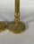 Metal Pair of bronze candlesticks "with fruit baskets", Empire period, 19th century For Sale - Image 7 of 7