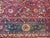 Persian 1930s Red Floral Medallion Antique Persian Tehran Rug 7' 2"x 10' 2" Handknotted Silk & Wool Carpet For Sale - Image 3 of 6