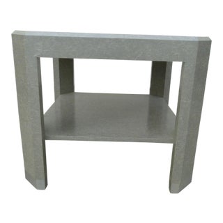 Mid-Century Style Springer Cube Nightstand For Sale