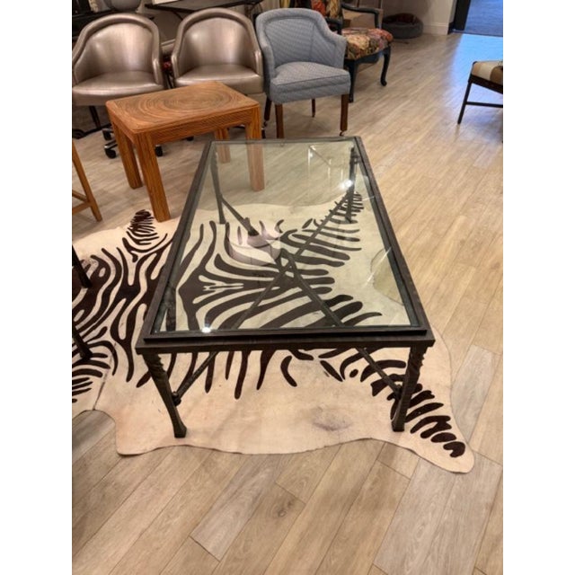 2010s Charleston Forge Omega Cocktail Table For Sale - Image 5 of 5