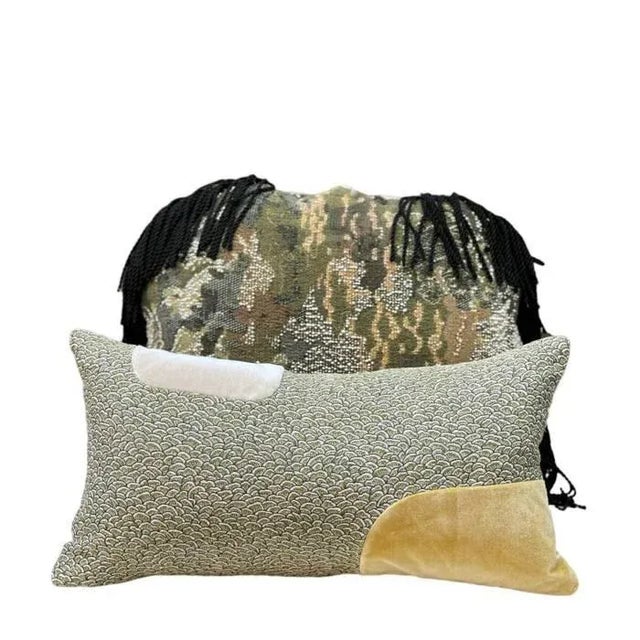 Early 21st Century Riley Cushion by Sohil For Sale - Image 5 of 6