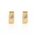 Not Yet Made - Made To Order Modern Deco Style Pear Cut Diamond 18k Gold Chunky Hoop Earrings- A Pair For Sale - Image 5 of 9