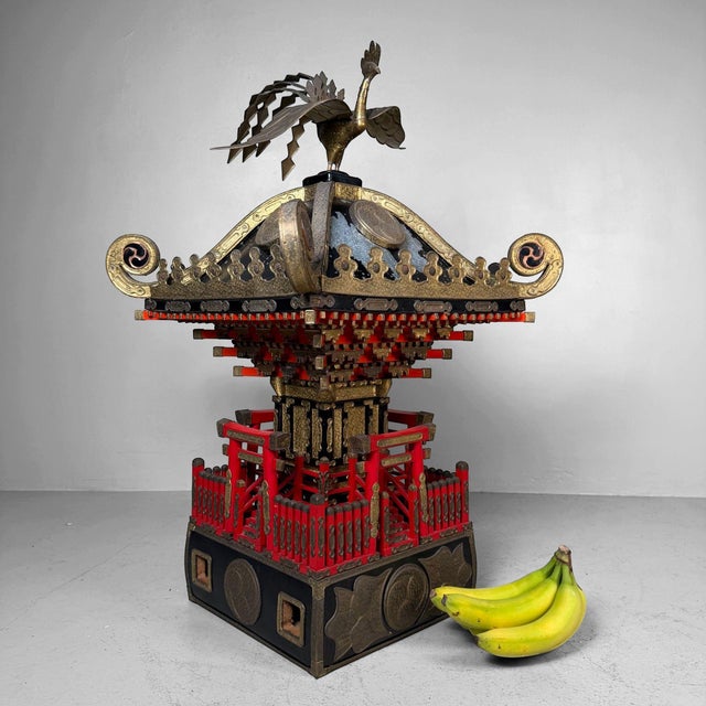 Japanese Mikoshi Portable Shinto Shrine, 1920s For Sale - Image 10 of 18