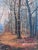 Early 20th Century Antique Original Forest Landscape Oil Painting C. 1910 For Sale - Image 5 of 14