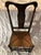 Beautiful Early American side chair. Rare Ebonized chair of this age. A heritage Americana chair. Ebonized 1700s furniture...