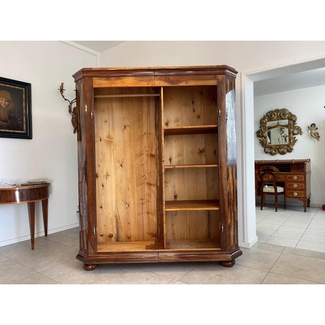 Baroque Hall Cupboard, 1700s For Sale - Image 9 of 18