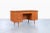 1960s Danish Modern Teak Executive Desk With Bookcase, 1960s For Sale - Image 5 of 12