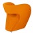 2000 - 2009 Orange Little Albert Armchair by Ron Arad for Moroso For Sale - Image 5 of 10