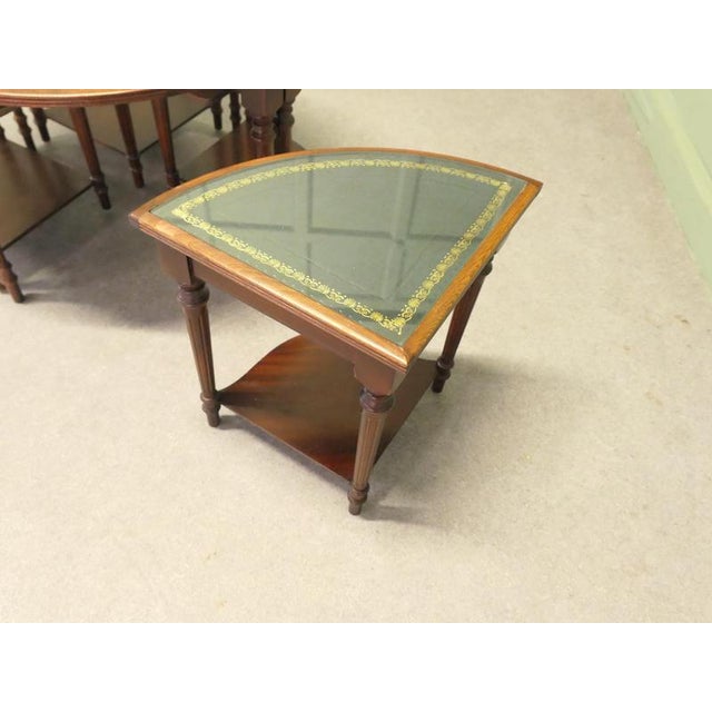Circular Nest of Library Tables, 1950, Set of 5 For Sale - Image 6 of 8