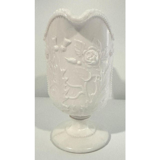 Late 19th Century Late 19th Century Princess Louise Pink Milk Glass Jug For Sale - Image 5 of 9