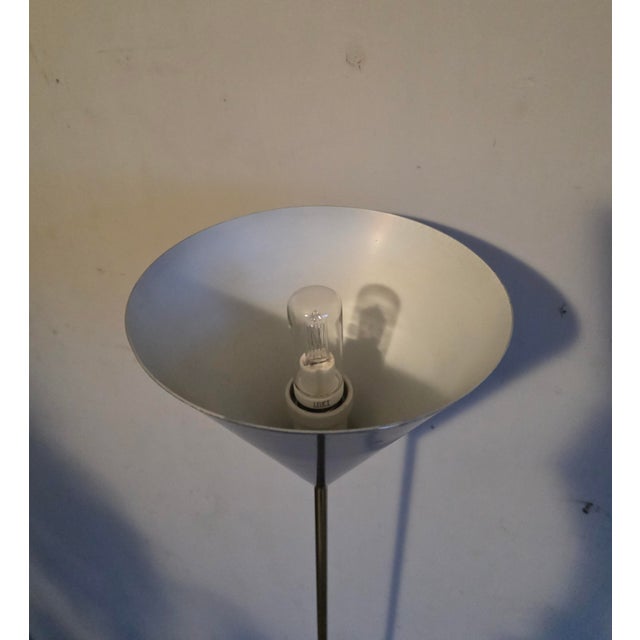 Funnel Floor Lamp by Luigi Caccia Dominioni for Azucena, 1960s For Sale - Image 3 of 6