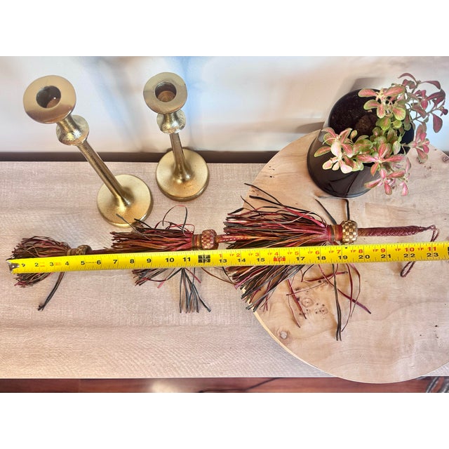 Rare Vintage Mauritanian Ceremonial Leather Wedding Staff For Sale - Image 6 of 6