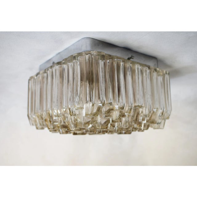 Small Vintage Ceiling or Wall Lamp from Hoffmeister For Sale - Image 3 of 6