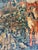 1950s French Figural Verdure Tapestry, Mid-Century For Sale - Image 5 of 5