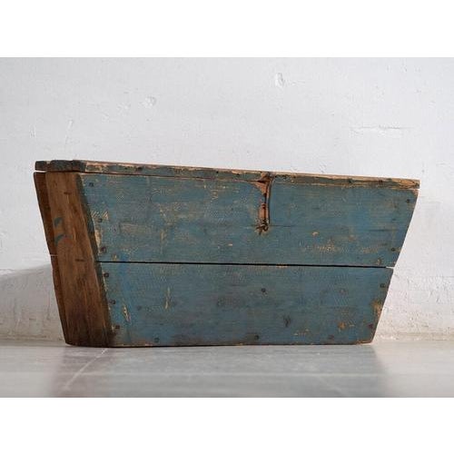 Vintage Storage Trunk, 1920 For Sale - Image 4 of 9