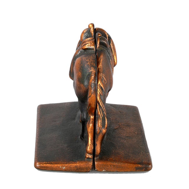 Vintage Verona Cast Iron Bronze Bookends Pair Chairish