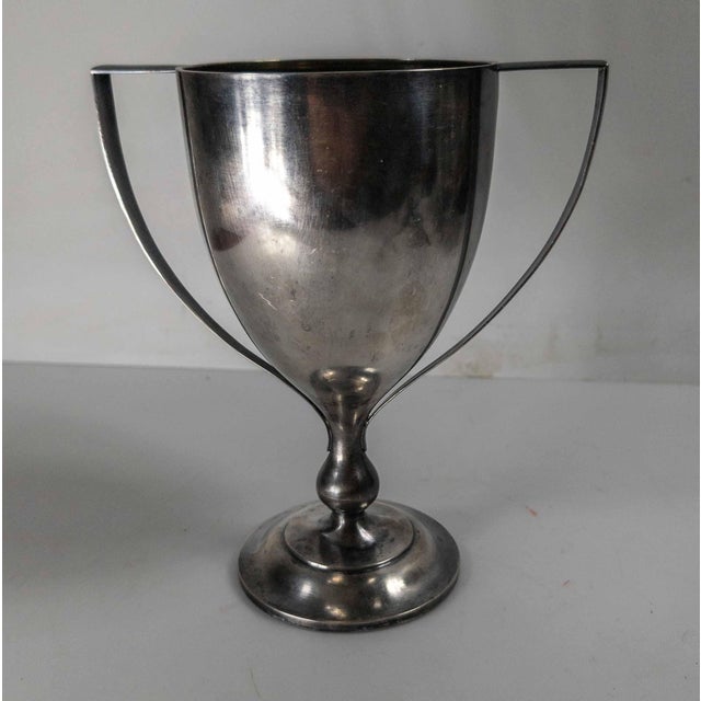 Metal 1920's Sterling Silver New York State Fair Trophy for Horse Riding State Troopers For Sale - Image 7 of 15