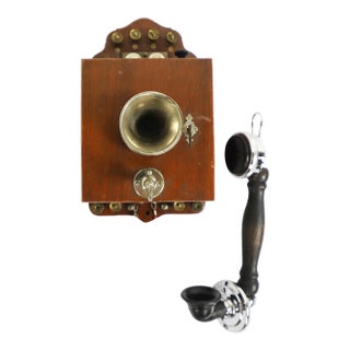 Wall Telephone Switchboard circa 1930 For Sale