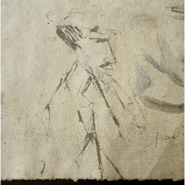 Jules Pascin, German Expressionist Drawing, Watercolor Painting Jules Pascin Cuba Scene 1910, c.1910-1916 For Sale - Image 13 of 15