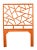 Not Yet Made - Made To Order Tiffany Headboard Twin - Orange For Sale - Image 5 of 5
