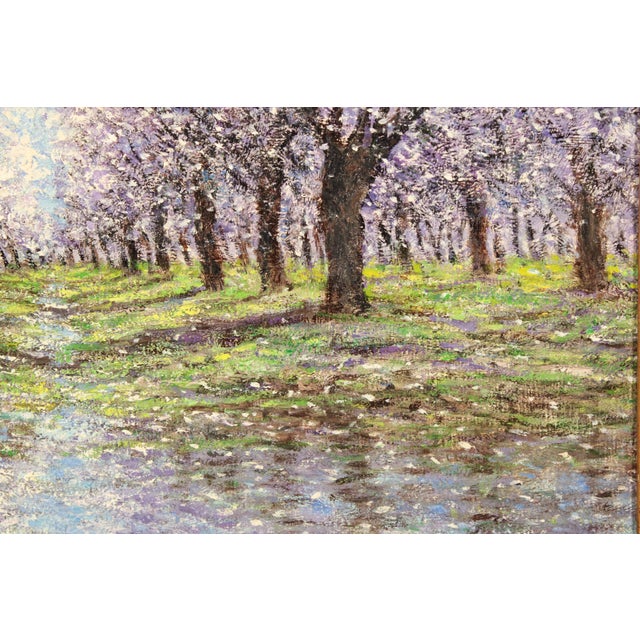 Late 20th Century Impressionist Painting by James Scoppettone (Born 1937) For Sale - Image 5 of 11