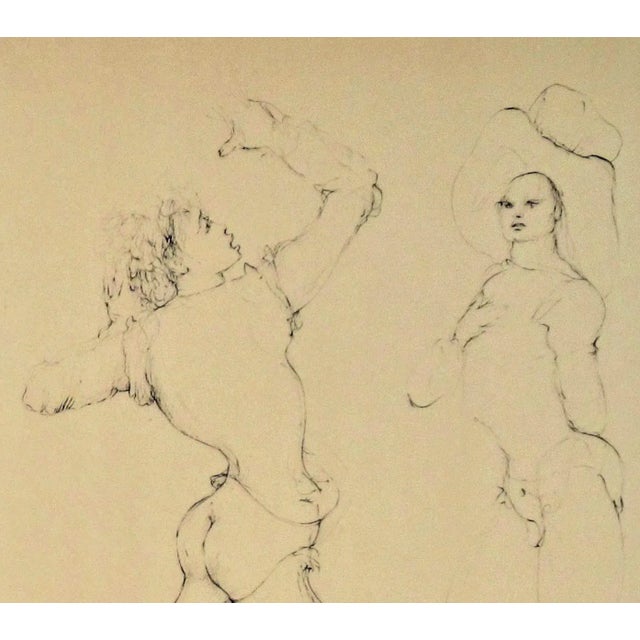 Surrealism Leonor Fini, Femmes en Costumes II For Sale - Image 3 of 7