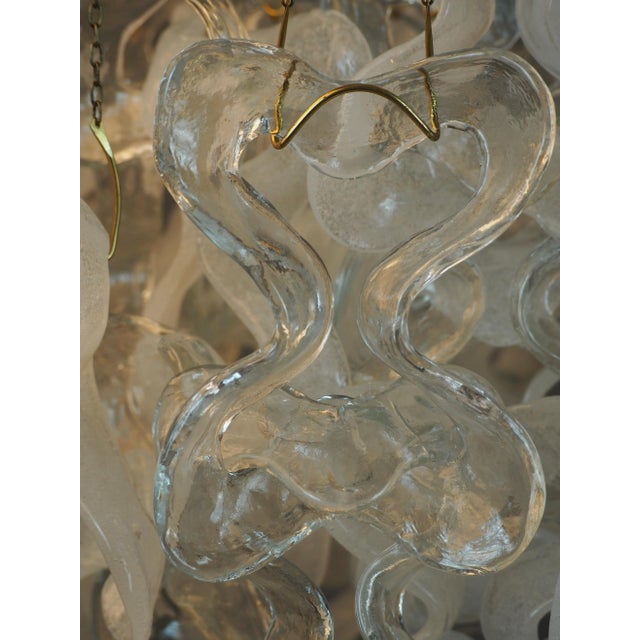 Metal Catene Ceiling Lamp by J. T. Kalmar for Kalmar Franken KG, 1960s For Sale - Image 7 of 14