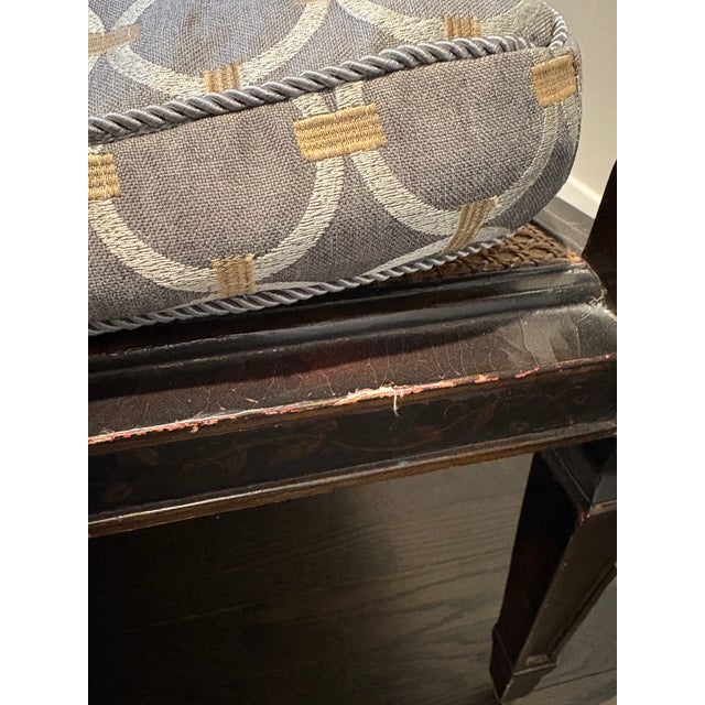 Milling Road by Baker Furniture Double Cane Settee For Sale - Image 11 of 15