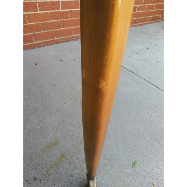 Vintage Mid Century Willett Drop Leaf Dining Table For Sale - Image 10 of 13