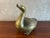Vintage Colonial Williamsburg Style Lacquered Brass Goose For Sale - Image 9 of 12