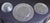 Vintage Kig Indonesia Clear Pressed Glass Grape & Vine Dinnerware Set, 35 Pieces For Sale - Image 10 of 16