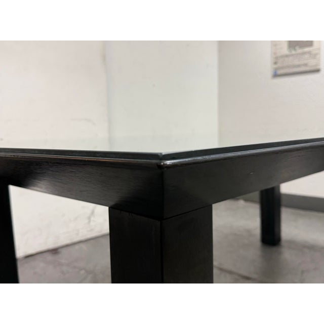 Wood Conde House Ohashi Table + Granite Inlay + Glass Top For Sale - Image 7 of 12