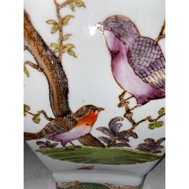 Vintage Chinese Vases With Birds a Pair Chairish